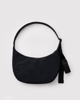 Medium Nylon Crescent Bag